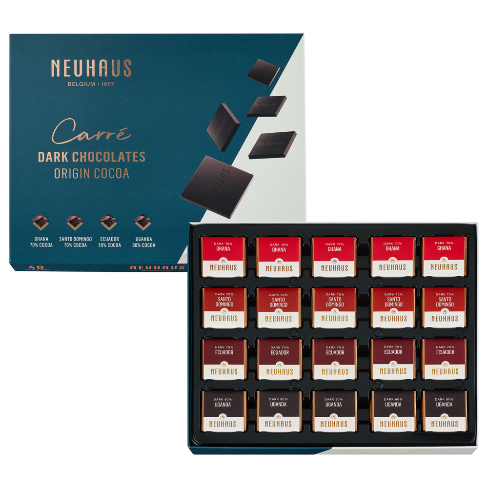 Neuhaus - Carré Chocolate- 4 Origin Cacoa/ 40pcs 200G