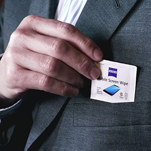 ZEISS - Mobile screen wipes Individually Wrapped (10Pcs)