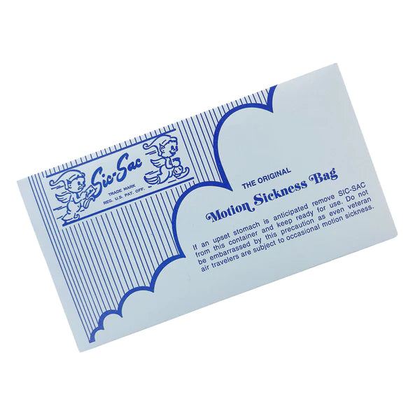 Sic Sac - Motion Sickness Bags