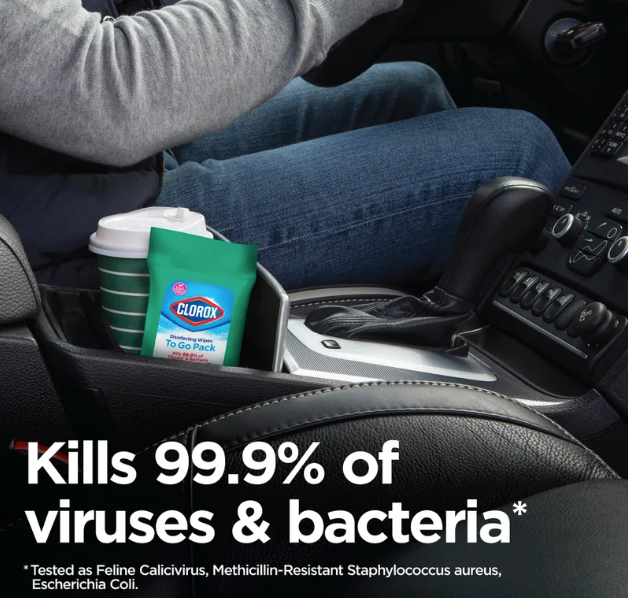 Clorox® Disinfecting Wipes On the Go - Fresh Scent