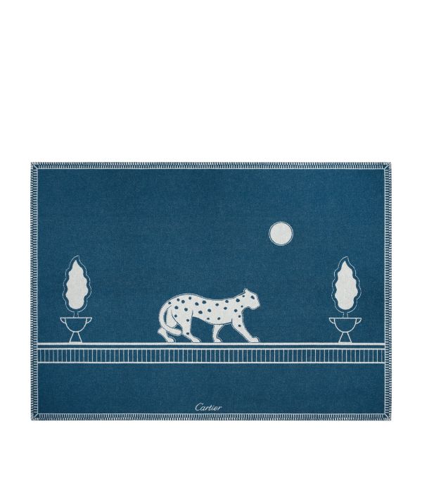 CARTIER - Panthère de Cartier Blanket (190cm x 140cm)