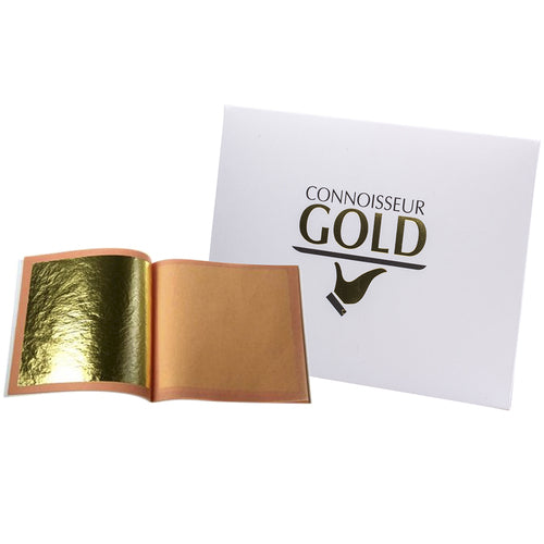Connoisseur Gold - 24ct Edible Loose Booklets – 10 leaves 80 mm