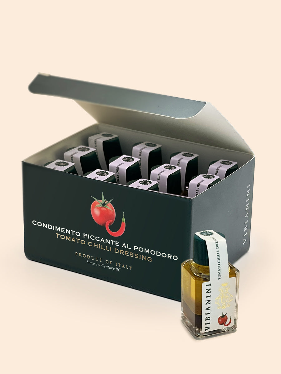 Vibianini Tomato Chilli Olive oil Dressing by Castello Monte Vibiano - Single Dose 10ml